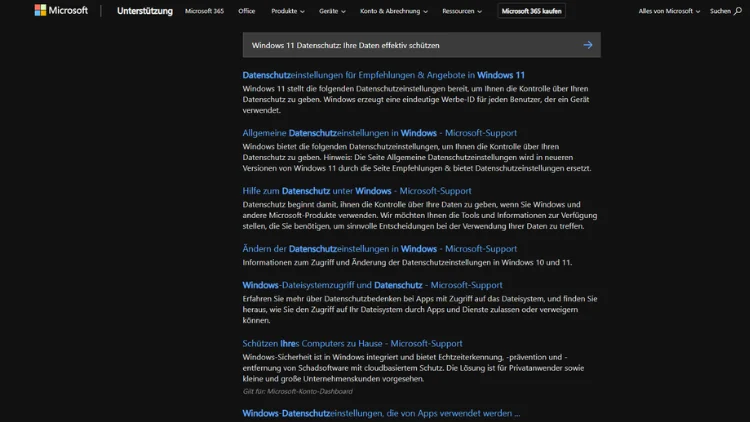 Windows 11 Datenschutz Ihre Daten effektiv schützen