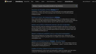 Windows 11 Equalizer Klang optimal einstellen für Top-Hörerlebnis