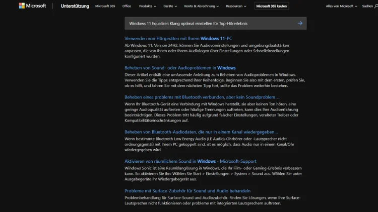 Windows 11 Equalizer Klang optimal einstellen für Top-Hörerlebnis