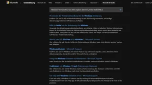 Windows 11 Home Key nach BIOS Update aktivieren, Fehler 0x803FABC3