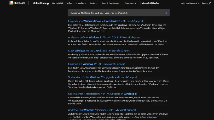 Windows 11 Home, Pro und Co. - Versionen im Überblick
