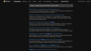 Windows 11 Installation klappt nicht Windows 10 bleibt installiert