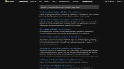 Windows 11 Konten & Profile verstehen, unbekannte Nutzer prüfen