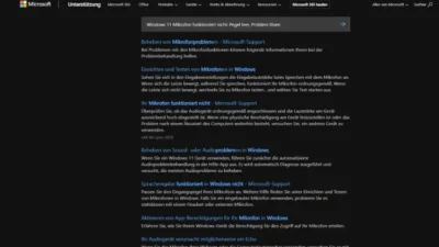 Windows 11 Mikrofon funktioniert nicht Pegel leer, Problem lösen