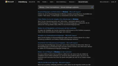 Windows 11 News-Feed deaktivieren – Störende Meldungen ausblenden