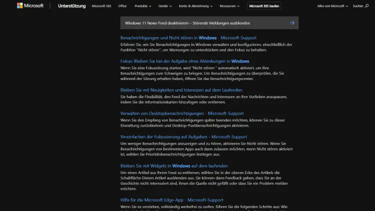 Windows 11 News-Feed deaktivieren – Störende Meldungen ausblenden