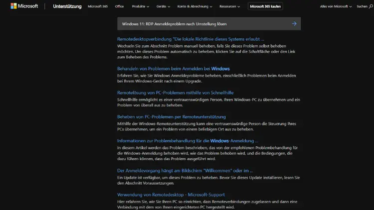 Windows 11 RDP Anmeldeproblem nach Umstellung lösen