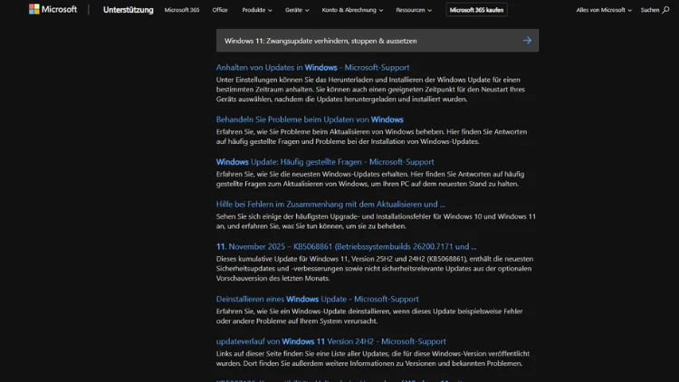 Windows 11 Zwangsupdate verhindern, stoppen & aussetzen