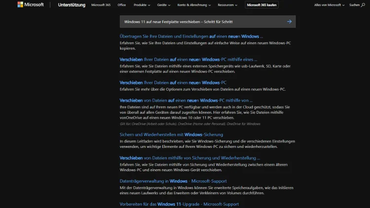 Windows 11 auf neue Festplatte verschieben – Schritt für Schritt