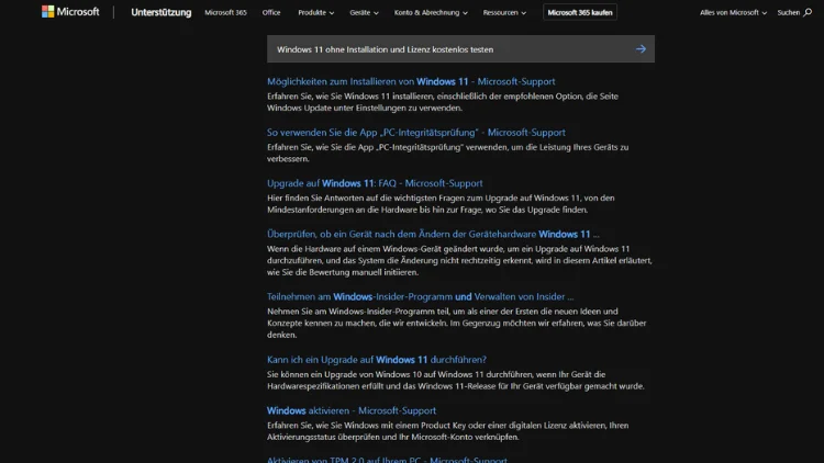 Windows 11 ohne Installation und Lizenz kostenlos testen