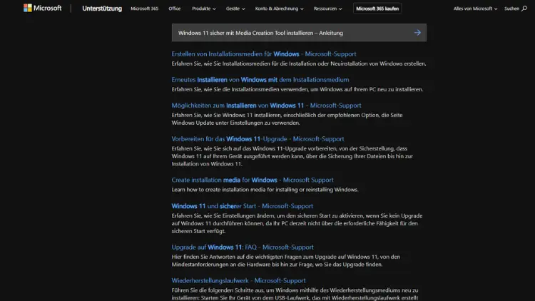 Windows 11 sicher mit Media Creation Tool installieren – Anleitung