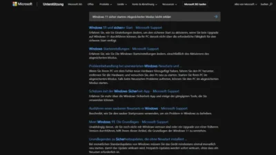 Windows 11 sicher starten Abgesicherter Modus leicht erklärt
