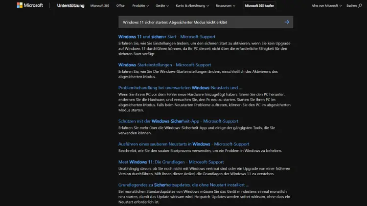 Windows 11 sicher starten Abgesicherter Modus leicht erklärt
