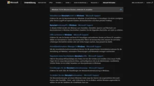 Windows 1110 Benutzer löschen, entfernen & verwalten
