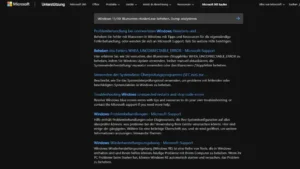 Windows 1110 Bluescreen ntoskrnl.exe beheben, Dump analysieren