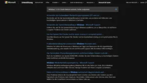 Windows 1110 Crash-Dateien auslesen, Fehler analysieren