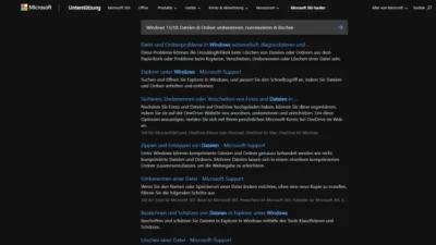 Windows 1110 Dateien & Ordner umbenennen, nummerieren & löschen