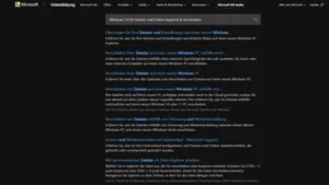 Windows 1110 Dateien und Ordner kopieren & verschieben