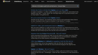 Windows 1110 Explorer greift nicht auf MyCloud zu – Lösung & Tipps
