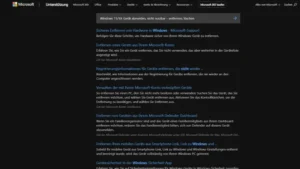 Windows 1110 Gerät abmelden, nicht nutzbar – entfernen, löschen