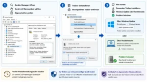Windows 11/10: inkompatible Treiber löschen, entfernen, beheben