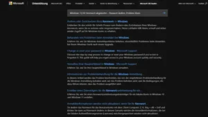 Windows 1110 Kennwort abgelaufen – Passwort ändern, Problem lösen