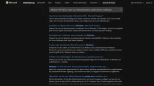 Windows 1110 Konto wieder zum Administratorkonto machen, Rechte zurücksetzen