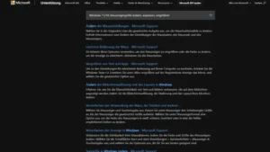 Windows 1110 Mauszeigergröße ändern, anpassen, vergrößern