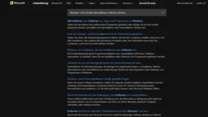 Windows 1110 McAfee deinstallieren, entfernen, löschen