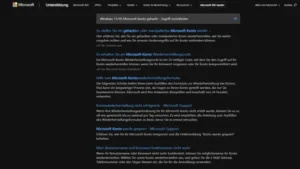 Windows 1110 Microsoft-Konto gehackt – Zugriff zurückholen