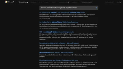 Windows 1110 Microsoft-Konto gehackt – Zugriff zurückholen
