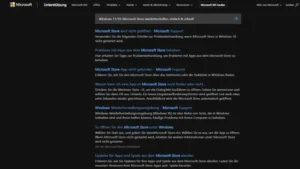 Windows 1110 Microsoft Store wiederherstellen, einfach & schnell