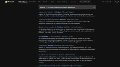 Windows 1110 Rundes Taskleisten-Icon erklären & Bedeutung