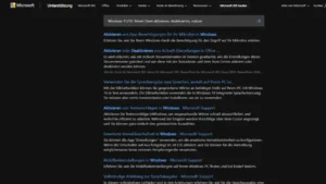 Windows 1110 Telnet Client aktivieren, deaktivieren, nutzen