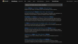 Windows 1110 Treiber entfernen, löschen, deinstallieren