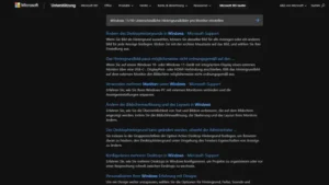 Windows 1110 Unterschiedliche Hintergrundbilder pro Monitor einstellen