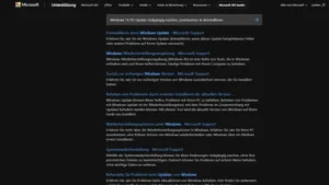 Windows 1110 Update rückgängig machen, zurücksetzen & deinstallieren