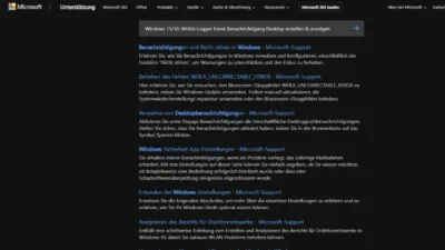Windows 1110 WHEA-Logger Event Benachrichtigung Desktop erstellen & anzeigen