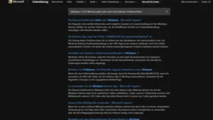 Windows 1110 Webcam geht nicht, wird nicht erkannt, Probleme lösen