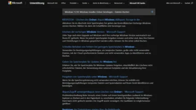 Windows 1110 Windows Installer Ordner bereinigen – Dateien löschen