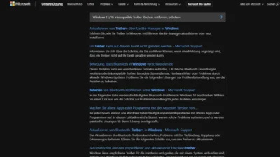 Windows 1110 inkompatible Treiber löschen, entfernen, beheben