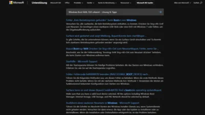 Windows Boot fehlt, SSD erkannt – Lösung & Tipps