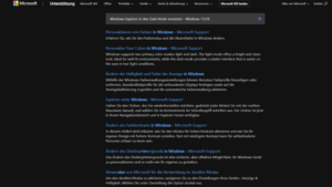 Windows-Explorer in den Dark Mode versetzen - Windows 1110