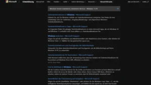 Windows Fenster maximieren, minimieren shortcut - Windows 1110