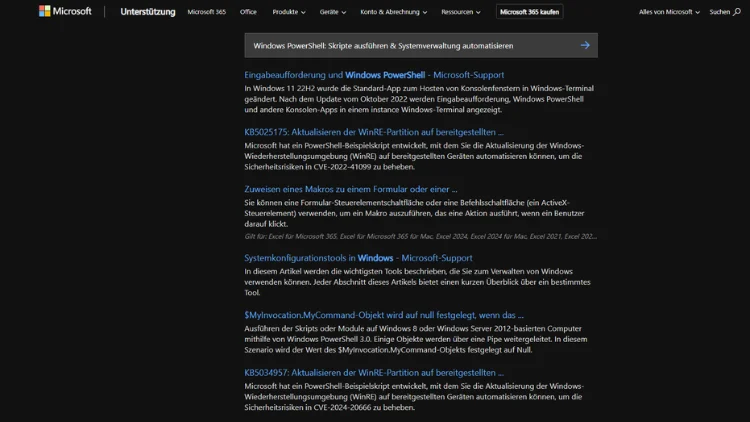Windows PowerShell Skripte ausführen und Systemverwaltung automatisieren