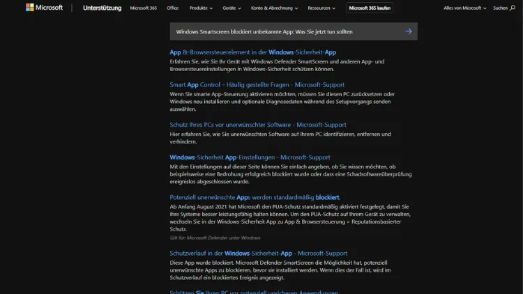 Windows Smartscreen blockiert unbekannte App Was Sie jetzt tun sollten