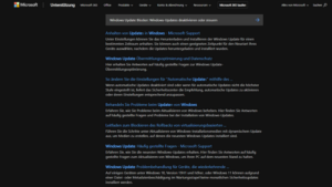 Windows Update Blocker Windows-Updates deaktivieren oder steuern