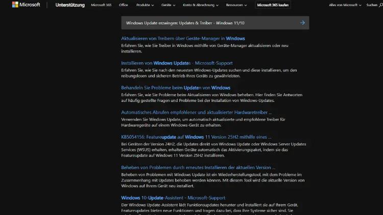 Windows Update erzwingen Updates & Treiber - Windows 1110