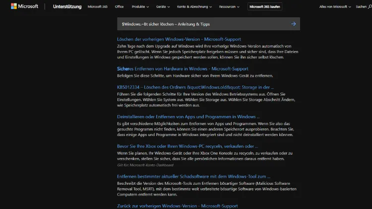 $Windows.~Bt sicher löschen – Anleitung & Tipps