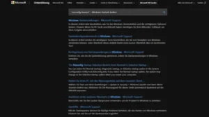 msconfig timeout – Windows-Startzeit ändern